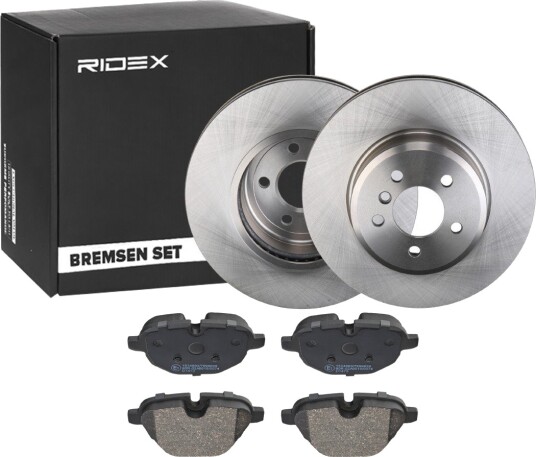 Bremseskiver og -klosser RIDEX 3405B1541