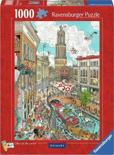 Ravensburger Puslespill 1000 Brikker Fleroux: Utrecht