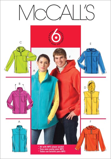 McCall's 5252 - Vest og Jakke XM (S-M-L)