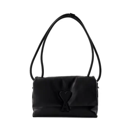 Ami Paris Dame Vesker Svart ONE SIZE, Ami Paris Dame Vesker Svart ONE SIZE,