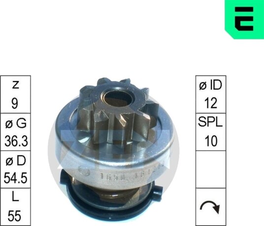 Friløpsgir, starter ERA ZN1650