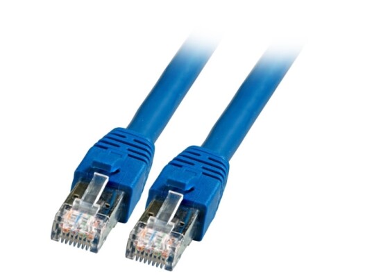 Efb Elektronik K5528bl.0.5 0,5 M Cat8.1 S/Ftp S Stp Rj 45 Rj 45 Blå K5528BL.0,5