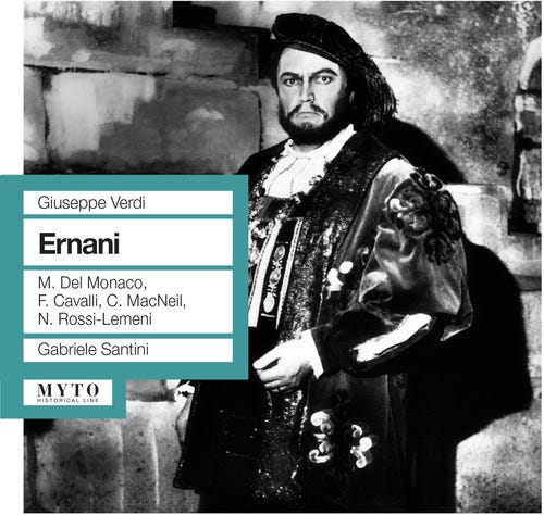 Del Monaco Rome Opera Orchestra & Chorus  Ernani  CD