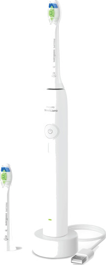 Philips Sonicare 3100 Sonisk Tannbørste Oppladbar Hvit 31000 Bevegelser per Minutt Philips Sonicare 3100 Sonisk Tannbørste Oppladbar Hvit 31000 Bevegelser per Minutt