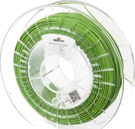 Spectrum S-Flex 85A Filament 1.75 mm 500 g Lime Green 80575