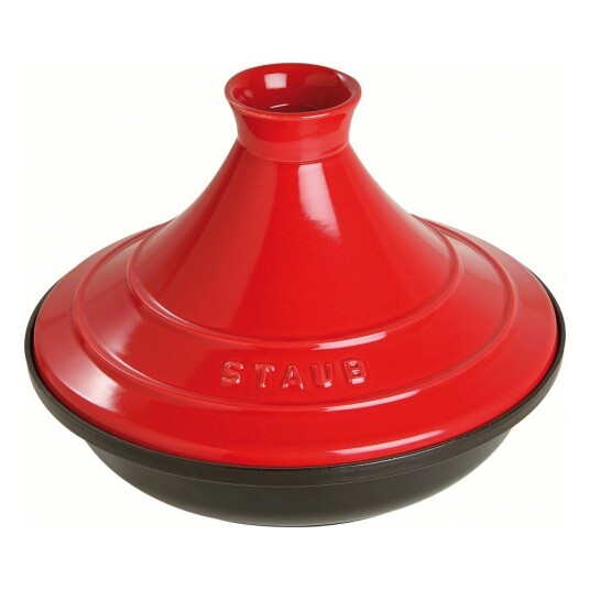Staub Tajine with Ceramic Lid Cherry Staub Tajine with Ceramic Lid Cherry