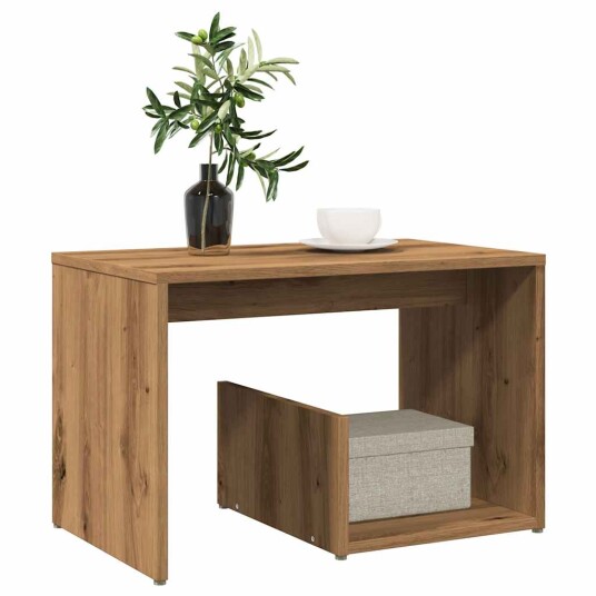  Sidebord artisan eik 59x36x38 cm konstruert tre 8721158438942