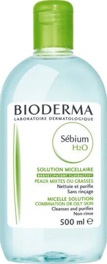 Bioderma_Sebium H2o Micellar Water For Fet Og Kombinert Hud 500 Ml Bioderma_Sebium H2o Micellar Water For Fet Og Kombinert Hud 500 Ml
