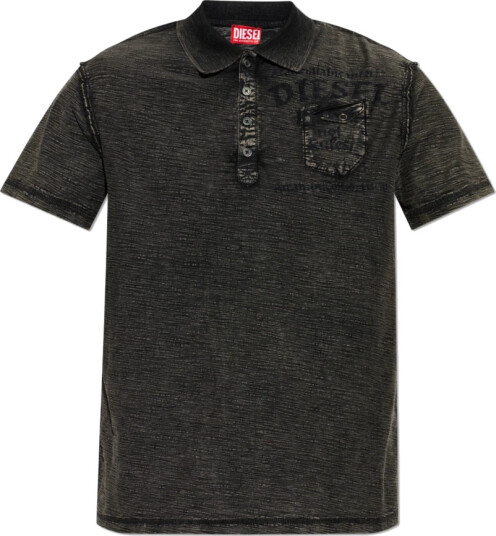 Diesel Herre Topper Svart XL,
