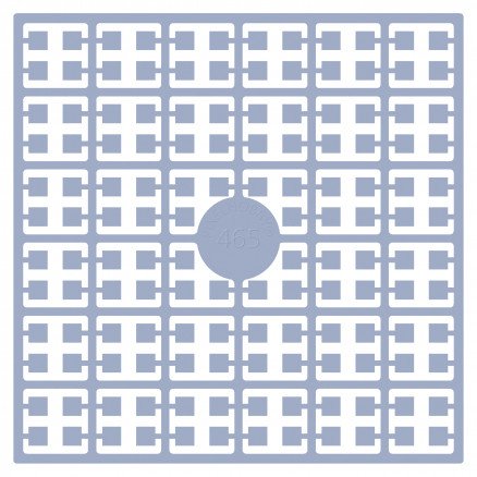 Pixelhobby Midi Perler 465 Meget lys Dus Blå 2x2mm 140 pixels
