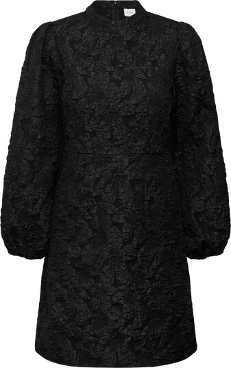 Vila Viwillow L/S Short Dress/Dc/2 Black 40 Vila Viwillow L/S Short Dress/Dc/2 Black 40