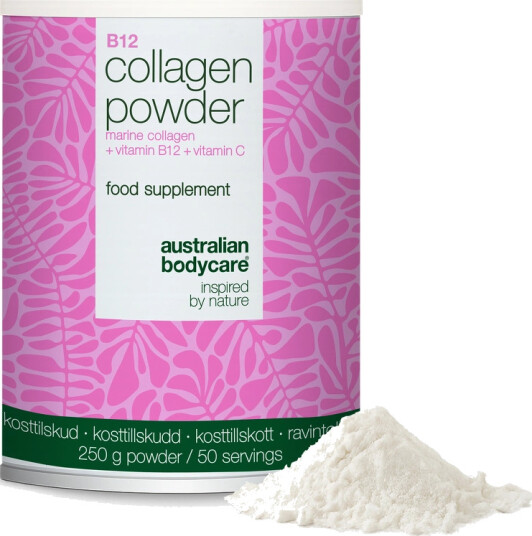 Australian Bodycare B12 & Collagen Powder 250 g Australian Bodycare B12 & Collagen Powder 250 g