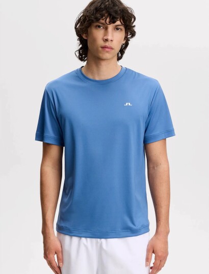 J. Lindeberg Ade T Shirt Blue L J. Lindeberg Ade T Shirt Blue L