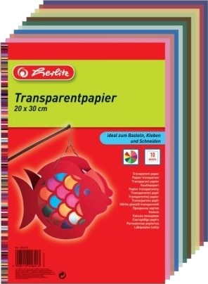 Herlitz Kalkerpapir 200 X 300 Mm Innhold: 10 Ark Inkludert Håndverksinstruksjoner For En Lanternefisk Sortert I 246413