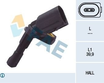FAE 78102 Sensor ABS FAE 78102 Sensor ABS