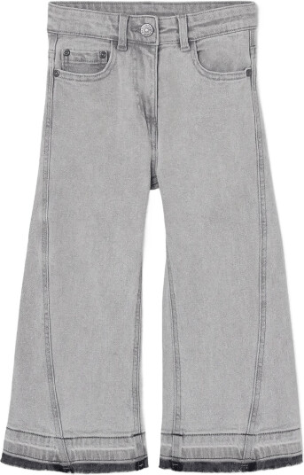 Boboli Denim Stretch Trousers For Girl Bci Grey 92