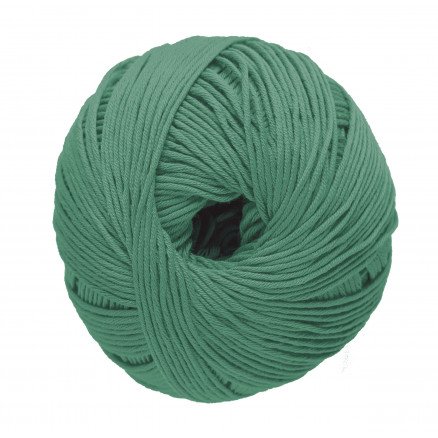 DMC Natura Just Cotton Garn Unicolor 14 Opalgrønn