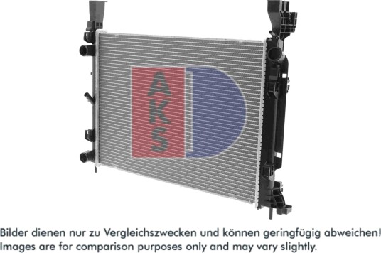 Radiator motorkjøling AKS DASIS 180085N