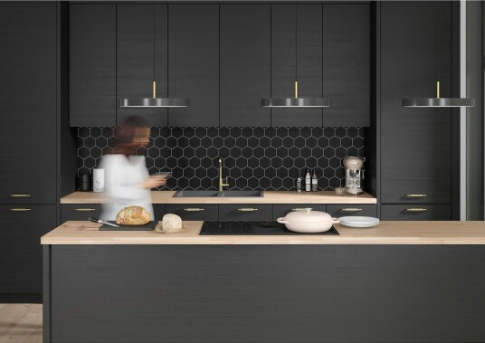 Benkeplate Fibo Heltre Eik