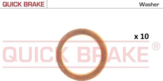 QUICK BRAKE 3218-10K Underlagsskive
