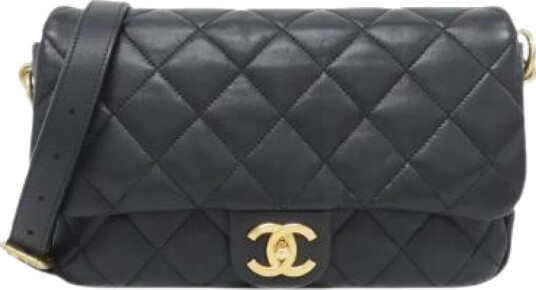 Chanel Vintage Dame Svart