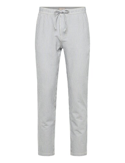 Morris Fenix Seersucker Trouser Blue S Morris Fenix Seersucker Trouser Blue S
