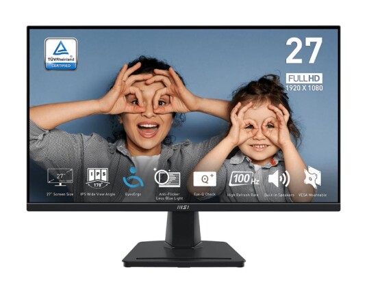 MSI PRO MP275QDE 68cm (27") IPS WQHD 4ms 100Hz MSI PRO MP275QDE 68cm (27") IPS WQHD 4ms 100Hz