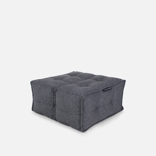Twin Ottoman Modulsofa Titanium Weave Twin Ottoman Modulsofa Titanium Weave