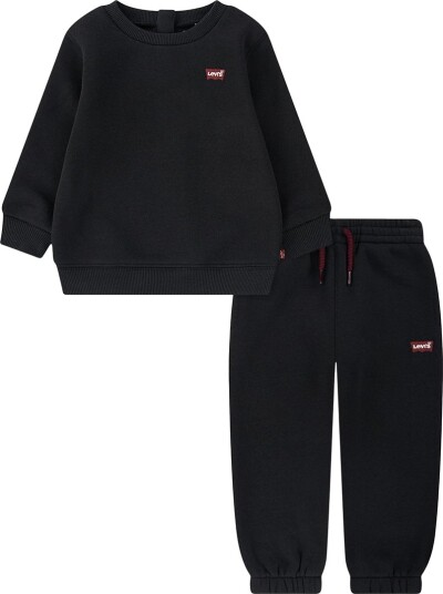 Levi's Jet Black Hettegenser & Jogger Sett 12 mdr