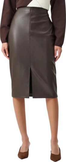 Joseph Ribkoff Dame Skjørt Brun 3XL,