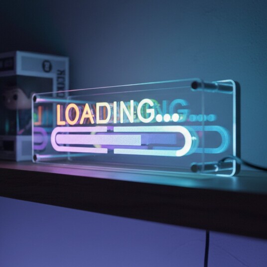Loading neonskilt LED lys   RGBIC Bluetooth