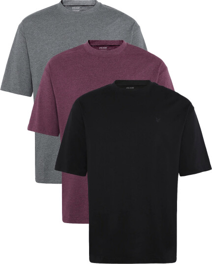 Lyle & Scott 3 Pack Relaxed T Shirt Black XXL