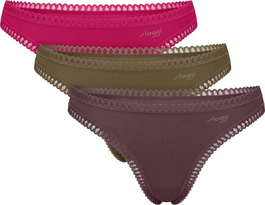sloggi Sloggi Go Crush String C3P MULTI COLOUR XS