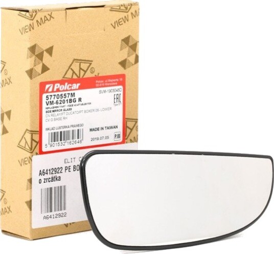 ALKAR 6412922 Speilglass, ytterspeil ALKAR 6412922 Speilglass, ytterspeil