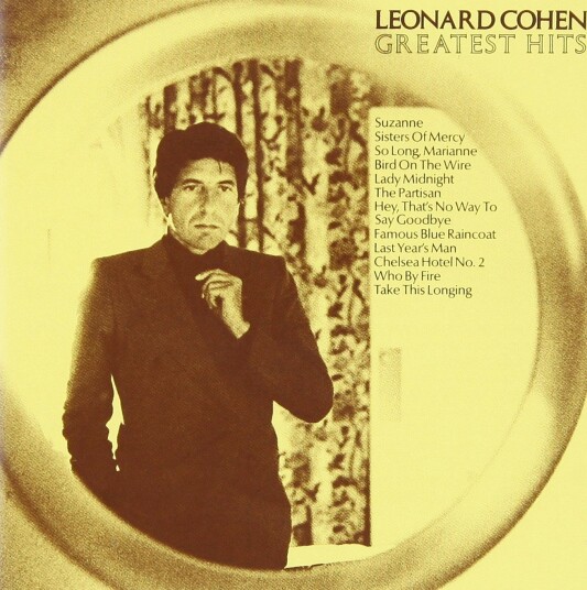 Leonard Cohen  Greatest Hits  LP/Vinyl