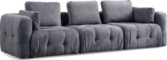Yvara Sofa 3 sits   Grå