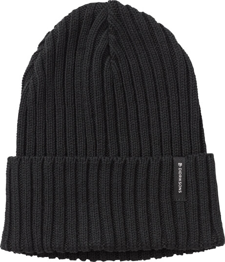 Didriksons Unisex Laken Beanie 3 Black OneSize Didriksons Unisex Laken Beanie 3 Black OneSize