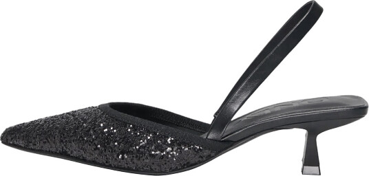 ONLY Onlcoco 11 Glitter Slingback Black 39