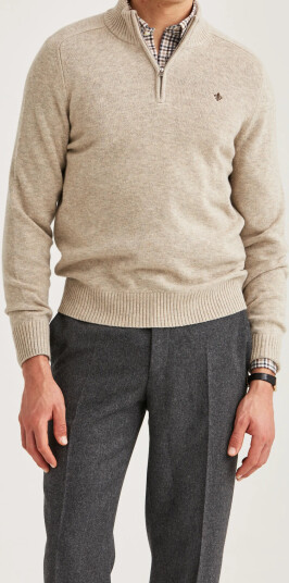Morris New Hertford Half Zip Beige XXL Morris New Hertford Half Zip Beige XXL