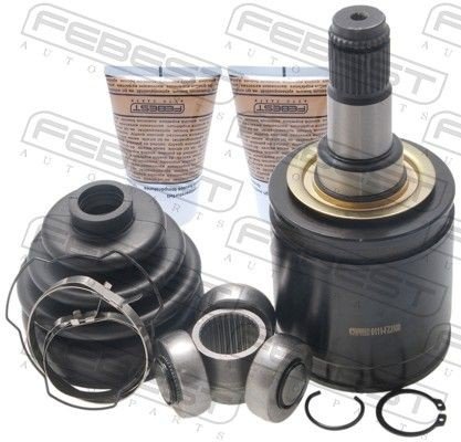 Febest Drivknute drivaksel FEBEST 0111 FZJ100