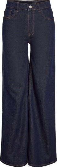 NOISY MAY Nmnellie Mw Palazzo Jeans Az477Db Box   DARK BLUE DENIM   27 x 32