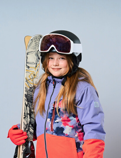 Color Kids Ski Jacket Colorblock Pink 164 Color Kids Ski Jacket Colorblock Pink 164