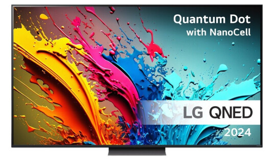 LG 75" QNED 4K Smart TV med HDR og Edge-LED 75QNED87T6B
