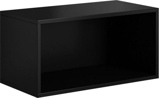 Roco Vitrineskap 37,5x39x75 cm Svart