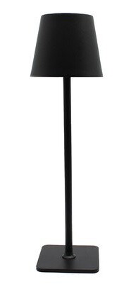 Oppladbar LED bordlampe Innendørs/utendørs Svart berøringsdimbar CCT IP54 utendørs Dimbar : Dimbar Kulør CCT Varm til Kald Hvit