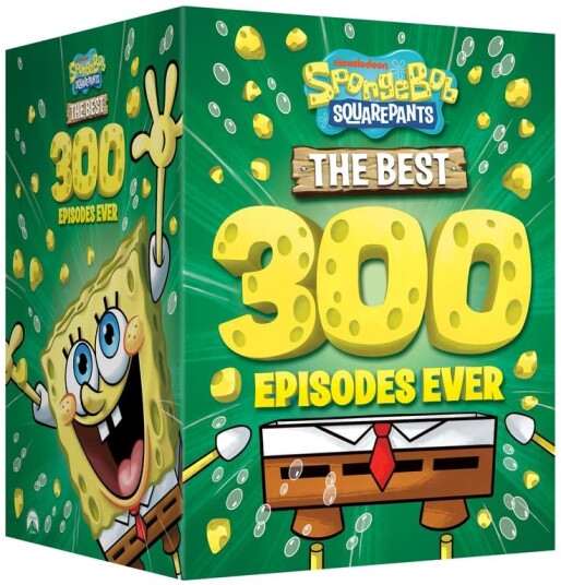 SpongeBob SquarePants: The Best 300 Episodes Ever DVD SpongeBob SquarePants: The Best 300 Episodes Ever DVD