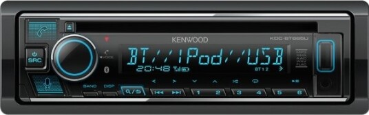 Kenwood Kdc Bt665u Sort 1 Din 200 W 4.0 Kanaler 50 W Cd R