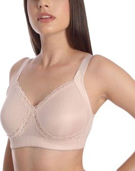 sassa BH Soft Bra Minimizer Full Cup Beige polyester B 80 Dame