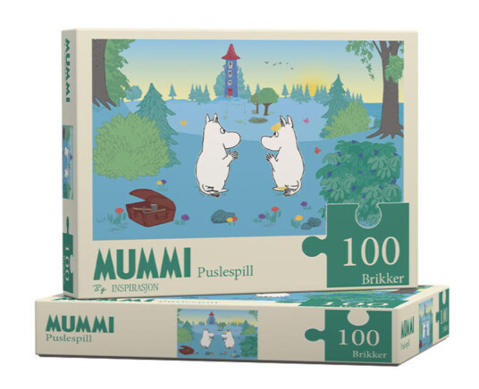 Mummi Puslespill Mummihuset 100 brikker 
