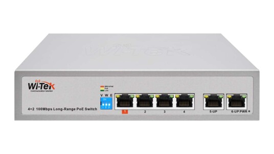 Hikvision Ds-3E0106hp-E - Switch - Ikke-Styrt - 1 X 10/100 (High Poe) + 3 X 10/100 (Poe+) + 2 X 10/100 - Stasjonær - High Poe / Poe+ (60 W) - Dc-Strøm Hikvision Ds-3E0106hp-E - Switch - Ikke-Styrt - 1 X 10/100 (High Poe) + 3 X 10/100 (Poe+) + 2 X 10/100 - Stasjonær - High Poe / Poe+ (60 W) - Dc-Strøm